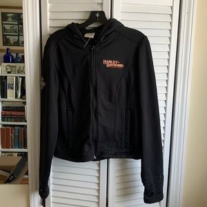 Harley-Davidson women’s large zip up hoodie